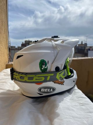 Casco Bell MX9 Adventure + Gafas Roost
