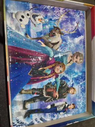 Lote 3 Puzzles Frozen y Doctora Juguetes