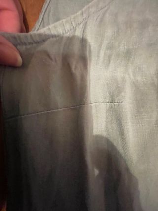 Camicia lunga smanicata Ikebana lino