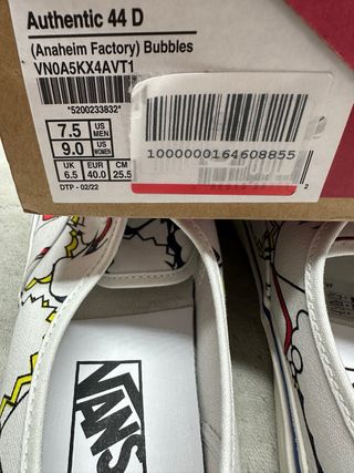 Vans Scarpa Unisex Taglia 40