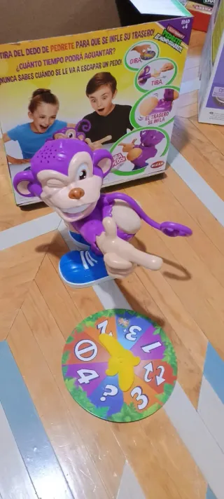 Pedrete el Mono Guarrete Juego
