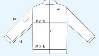 Chaqueta de piel marrón