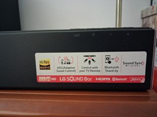 Barra Sonido LG SJ4 Hi-Res Audio 300W RMS
