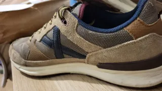 Zapatillas Munich Alpha Marrón y Azul