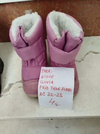 Botas forradas infantiles QUECHUA