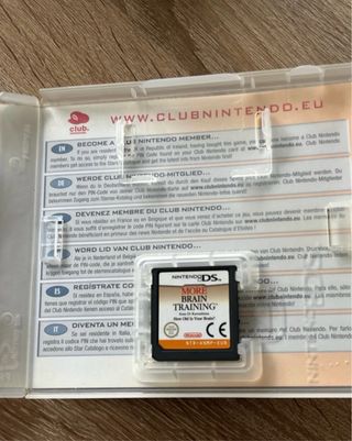 Más Brain Training Nintendo DS