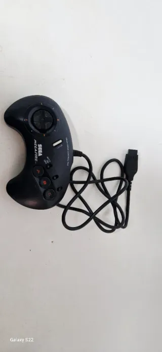 Controller Sega Mega Drive Nero