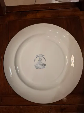 Piatto da esposizione inglese 1835