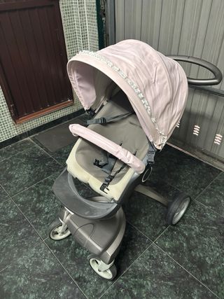 Silla Stokke Xplory con Capazo Pack Completo