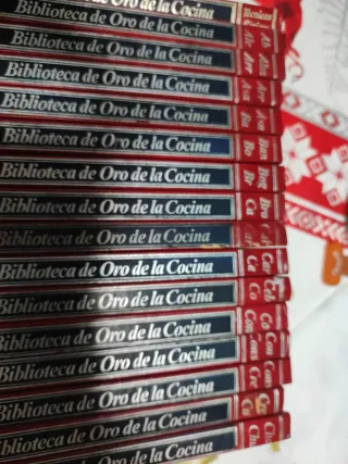 Biblioteca de oro de la cocina. Número 1-15