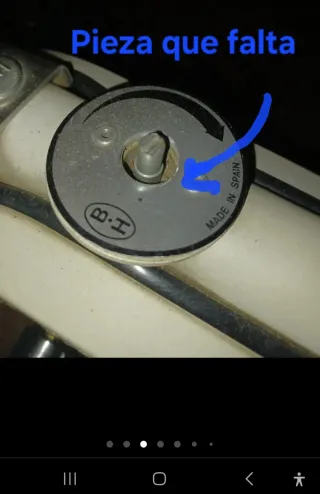 Bicicleta Estática BH Blanca