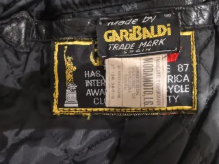 Chaqueta Moto Cuero 1990