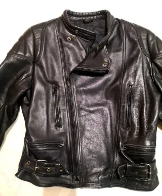 Chaqueta Moto Cuero 1990