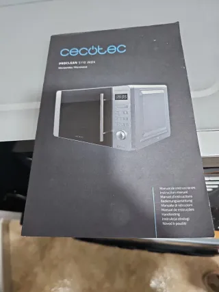 Microondas Cecotec 20L Nuevo