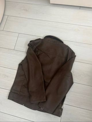 Chiodo donna marrone tg SM