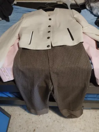 Traje de Flamenco Rosa JIMENEZ