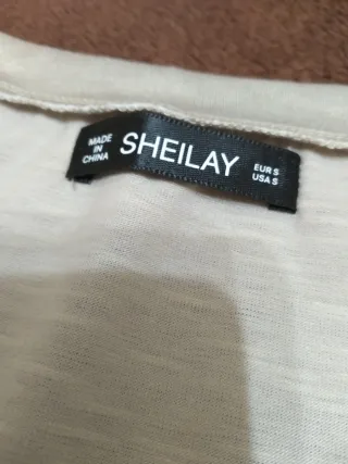 Camiseta sin mangas de Sheilay, talla L