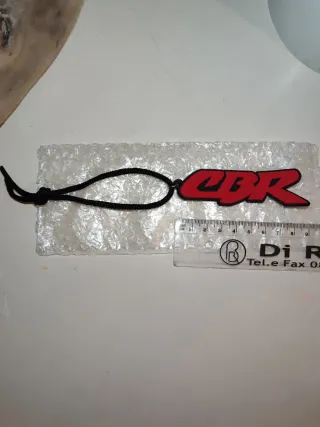 Portachiavi Honda CBR in Gomma con Corda
