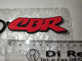 Portachiavi Honda CBR in Gomma con Corda