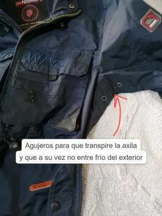 Parka táctica unisex
