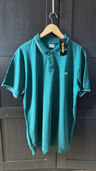 Camiseta Zuhan Verde Manga Corta