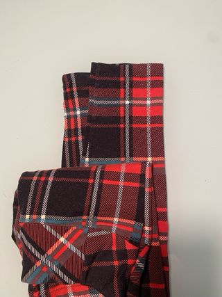 Leggings Calzedonia cuadros escoceses.