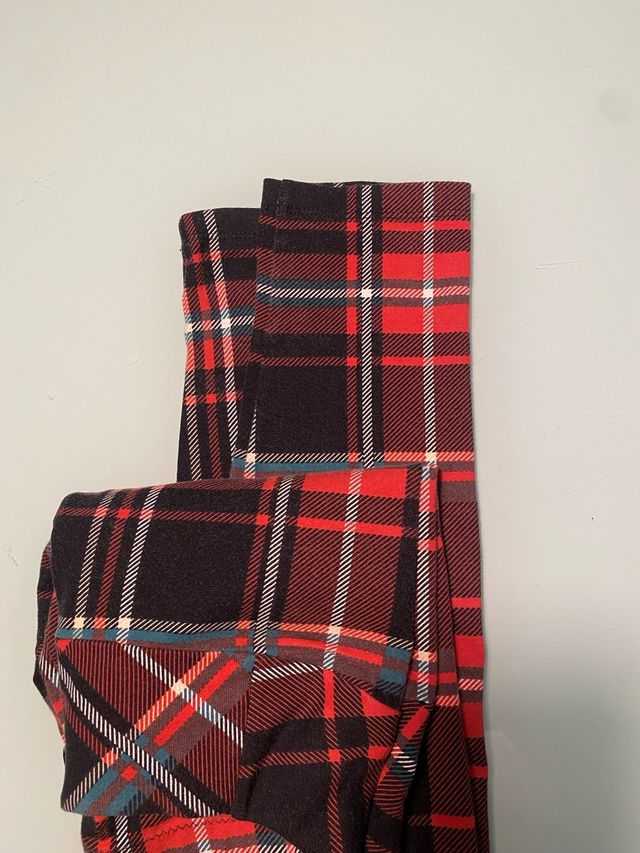 Leggings Calzedonia cuadros escoceses.