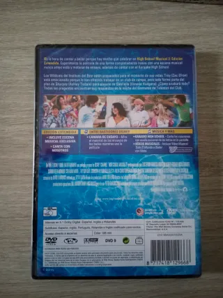 DVD High School Musical 2 Ed. Extendida