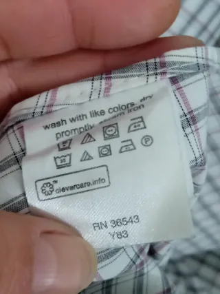 Camisa Calvin Klein Cuadros