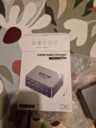 Cargador Rápido 330W 10 Puertos USB