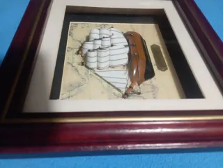 Shadow box veliero Mayflower