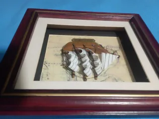 Shadow box veliero Mayflower
