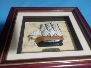 Shadow box veliero Mayflower