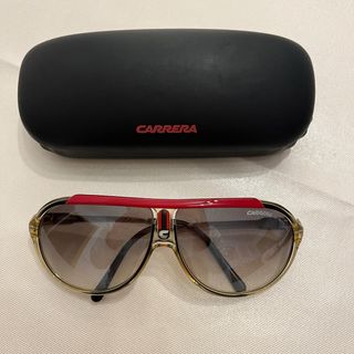 Gafas de sol Carrera Hombre Negras y rojas