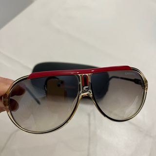 Gafas de sol Carrera Hombre Negras y rojas