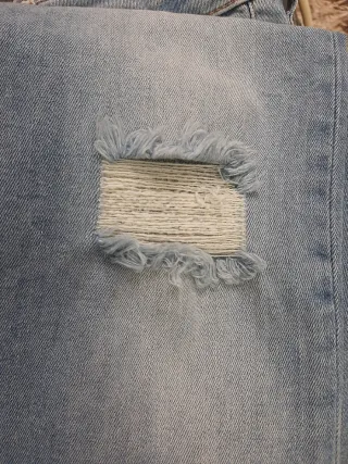 Pantalón vaquero Mujer Push Up Talla L. Zara