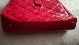 Bolso Uterqüe Piel Rojo