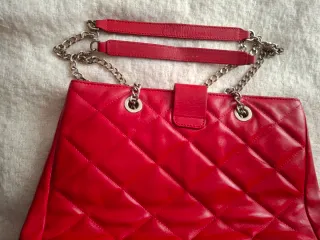 Bolso Uterqüe Piel Rojo