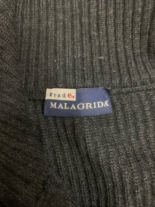 Cardigan Malagrida zip collo alto