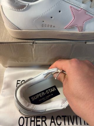 Golden Goose Super Star Blancas y Rosas