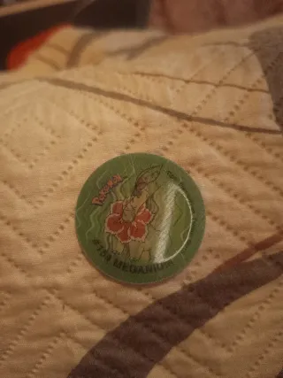 Tazo Pokémon Meganium #154