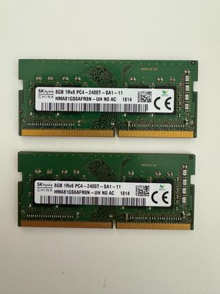 2x SK hynix 8GB DDR4 RAM PC4-2400T