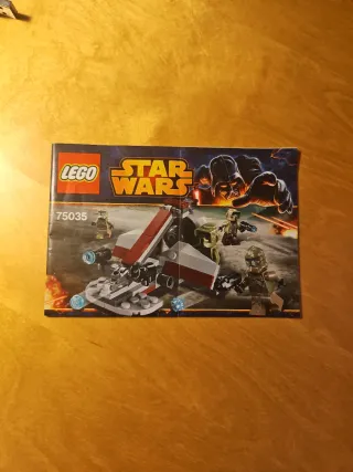 LEGO Star Wars 75035 Kashyyyk Troopers completo