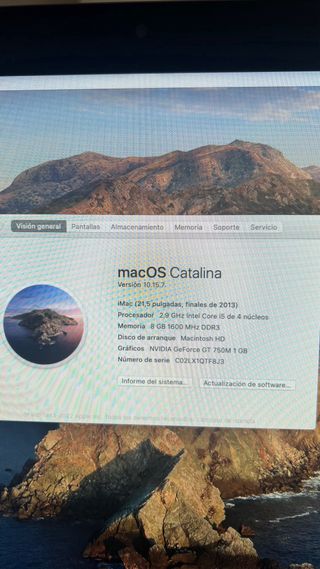 iMac 21,5 2014