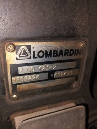 Grupo electrógeno Lombardini 10 KW.