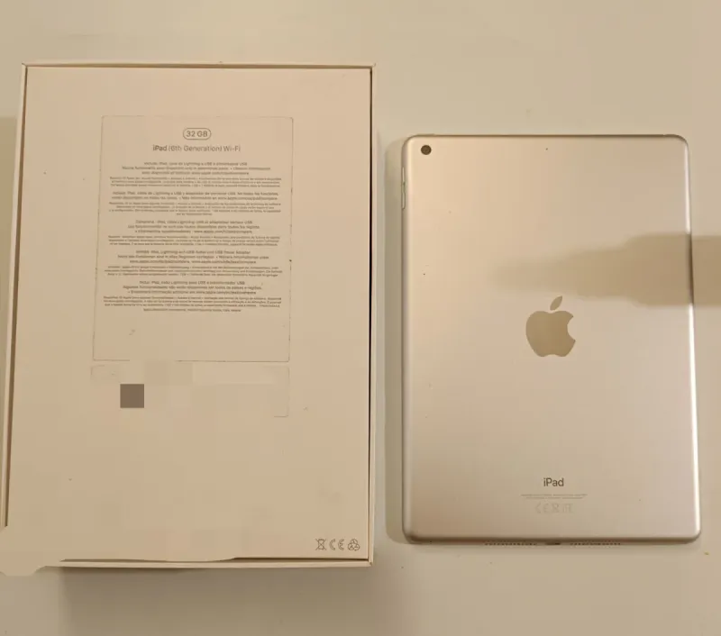 iPad 6ª Gen 32GB WiFi Blanco afbeelding 2