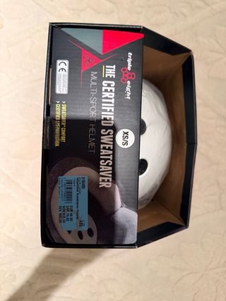 Casco Triple Eight Blanco Nuevo