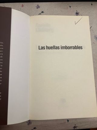 Las huellas imborrables (Camilla Läckberg) (Spa...