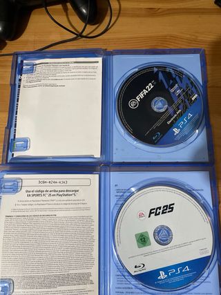 Pack 4 Juegos PS4: FIFA 18,FIFA 21, FIFA 22