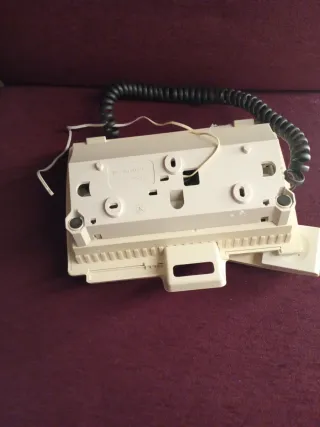 Teléfono sobremesa Telefónica beige